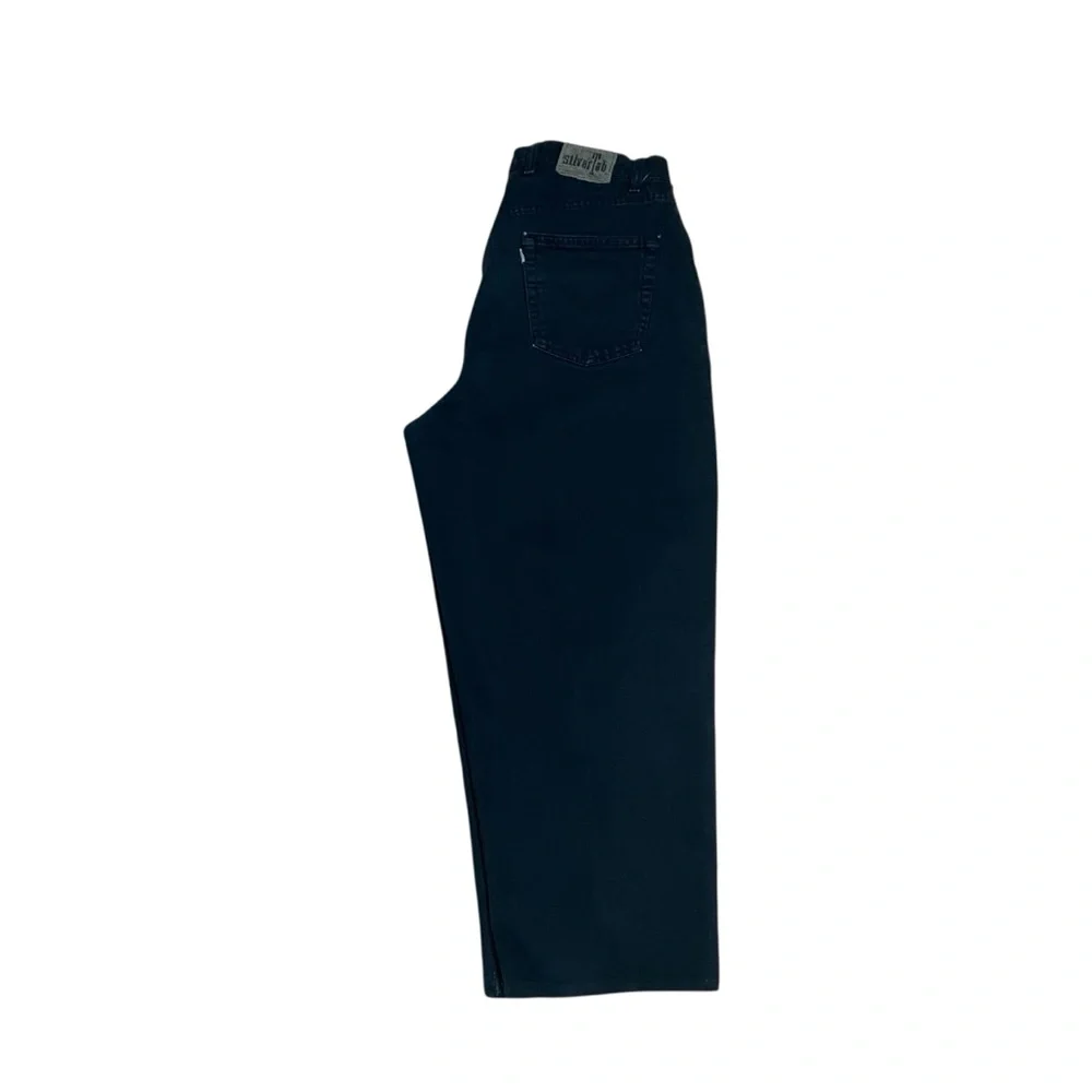 Vintage Levi’s SilverTab Purple Label 90s Baggy Black Jeans Y2K